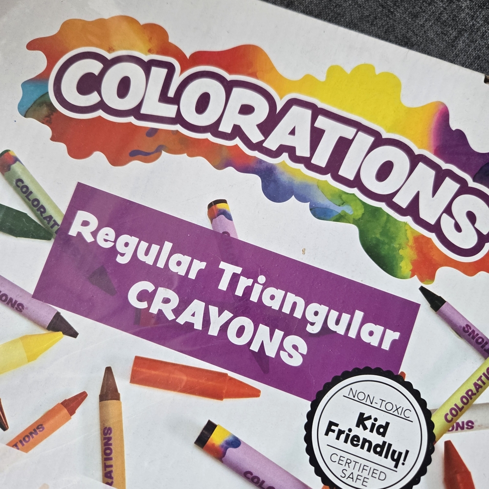 Colorations Triangular Crayons Set Of 208